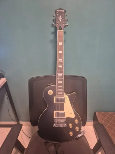 Kit Guitarra Les Paul LPS 230 + Pedaleira + Receptor Wireless + Amplificador Portátil