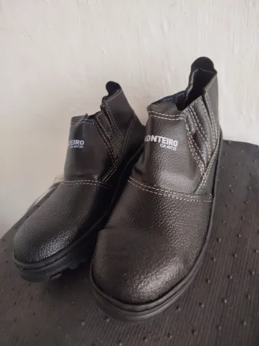 Bota couro de segurança preço atacado