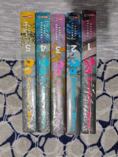 Mangá 20th Century Boys 1 ao 5 lacrados