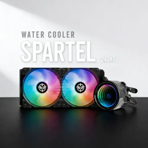 Water Cooler 240mm TGT Spartel V2 RGB Novo