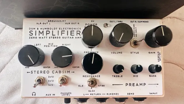 Pedal Dsm & Humboldt Simplifier Cabinet Simulator (Usado)