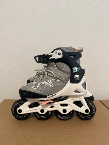 Patins Fit3 Rosa e Cinza Menina da Oxelo Decathlon 29 a 32