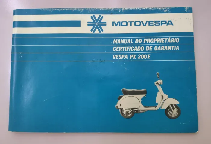 Manual do Proprietário Vespa PX200E