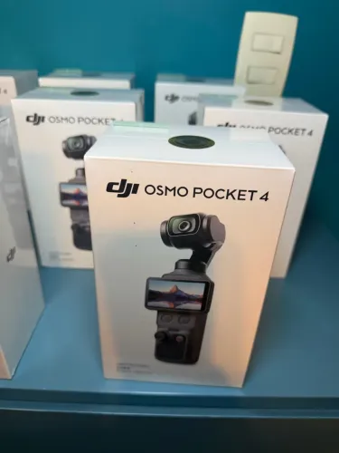DJI OSMO POCKET 4 CREATOR COMBO ANATEL BR - LACRADO - NOTA FISCAL