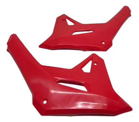 Par Aletas Carenagem Lateral Tanque Amx F21 Crf 250 F Vermelho