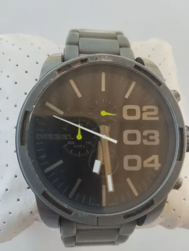 Relógio Masculino Diesel Cronógrafo Original - Grafite / Preto