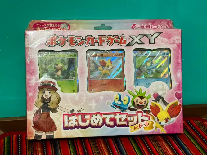 Set original japonês lacrado de Pokémon Trading Card Game TCG XY