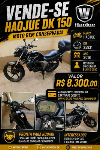 Vendo moto haojue
