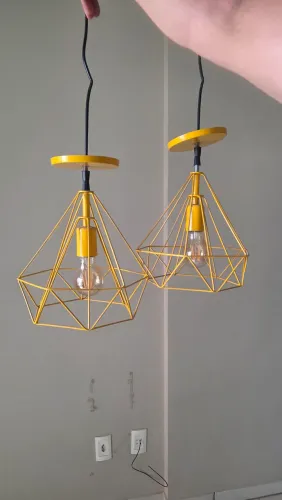 Luminárias pendentes - par