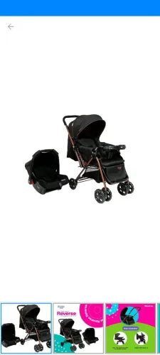 Carinho de bebe + bebê conforto Cosco 