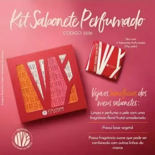 Kit Sabonetes Perfumados - L'OCCITANE AU BRÉSIL