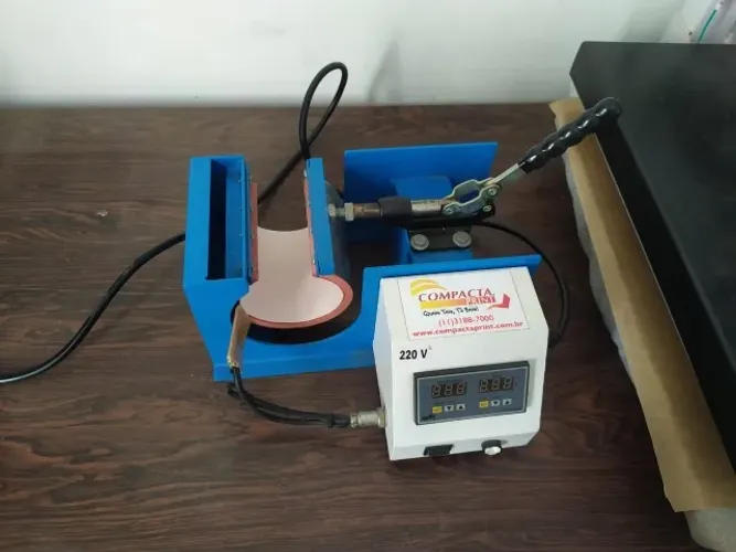 Máquina de plotar xícara