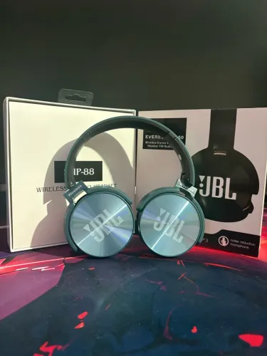 Headset de academia Bluetooth branco