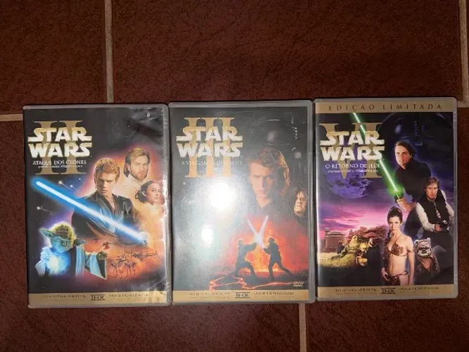 DVDs Filmes Star Wars 
