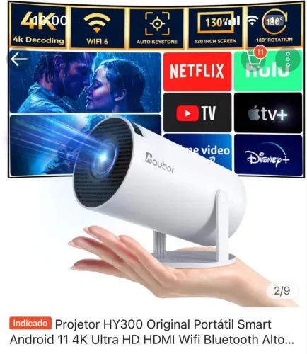 Projetor multimídia