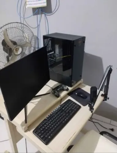 Setup Gamer e Streamer Completo Semi-Novo RTX 3060 +Ryzen 5 +Monitor 180Hz + Mic Fifine