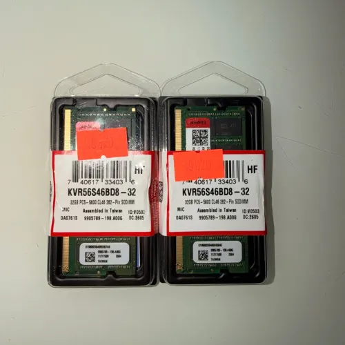 Memória ram 32gb  Kingston  