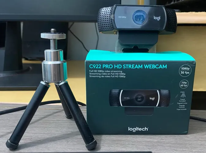 C922 Pro Hd Stream ESTADO NOVO!