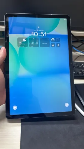 Tablet Samsung Galaxy Tab S10 FE, Cinza, 128GB, 8GB RAM, Tela Imersiva de 10.9" 90Hz