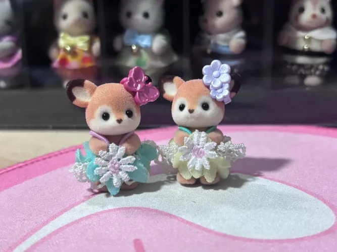 Sylvanian Families - Gêmeas Cervo Primavera