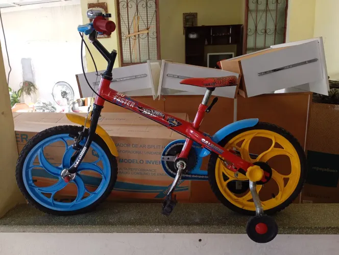 Bicicleta aro 16 infantil wotheels 