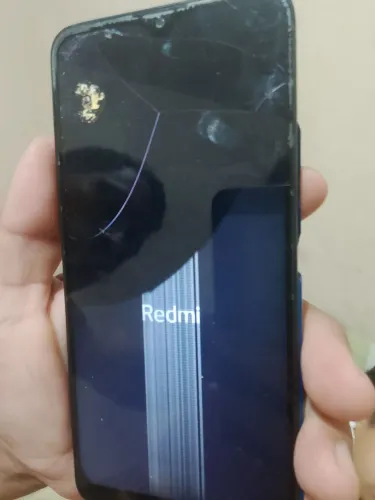 Redmi tela queimada
