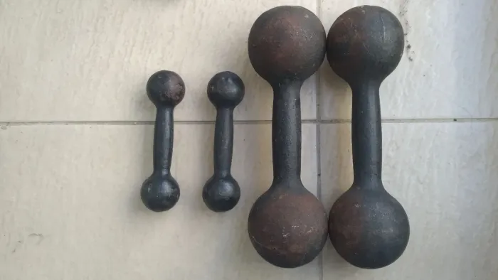 Halteres 1 kg e 7 kg