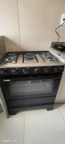 Fogão 5 bocas acendimento automático