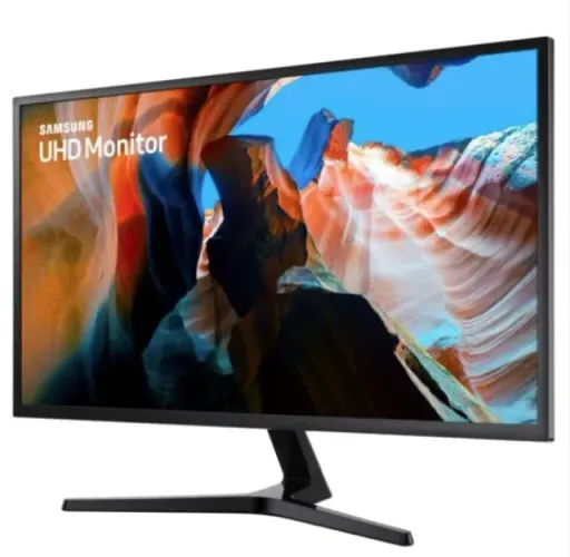 Monitor Samsung Uhd 32" 4K Hdmi Display Port Freesync, Preto Série Uj590 - Lu32J590Uqlmzd