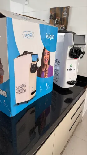 Máquina sorvete Elgin Gelatta expresso novíssima