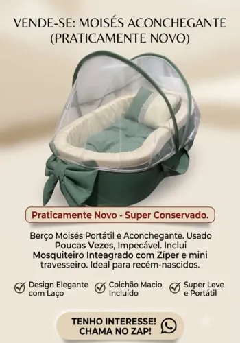 Berço Moisés Super conservado