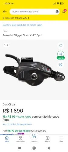 Passador trigger Sram 11v