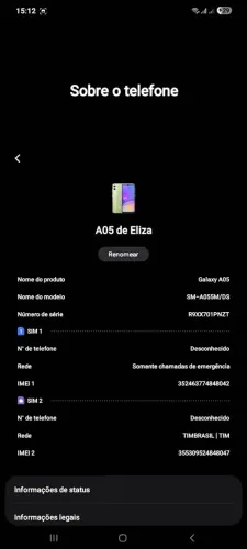 Samsung Galaxy A05