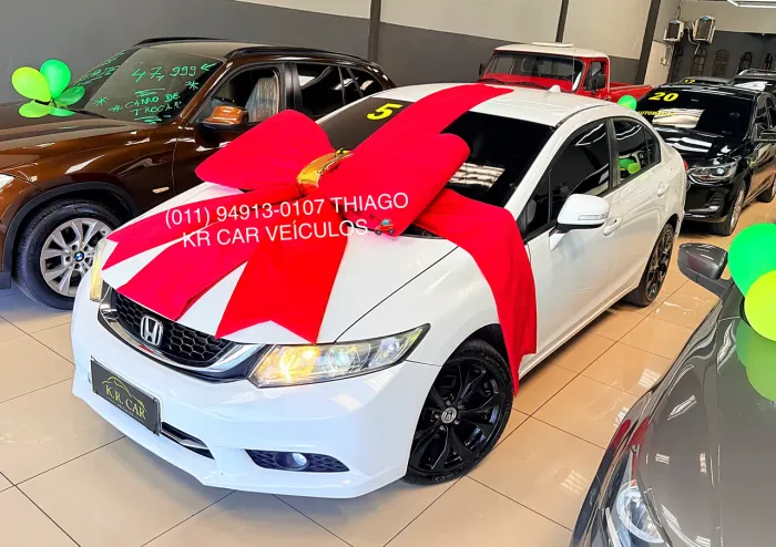 Honda Civic Sedan LXR 2.0 Flexone 16V Aut. 4P 2015