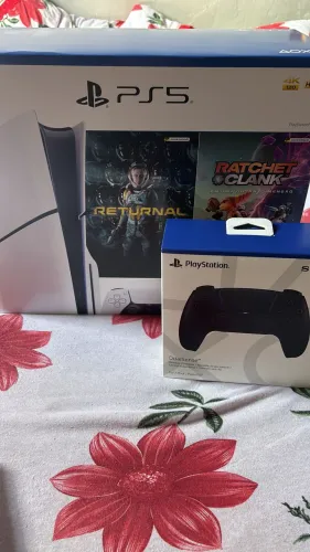 PS5 SLIM - MÍDIA FÍSICA 1TB