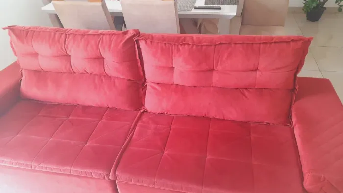 Sofá retrátil reclinável