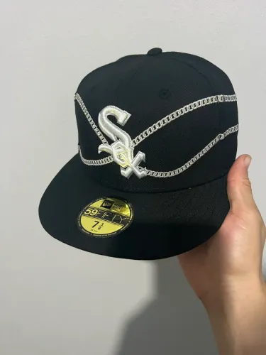 Boné New era White sox chain Wrap
