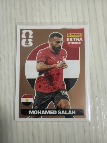 Figurinha Salah Bronze Extra - Copa do Mundo 2026 Panini Original