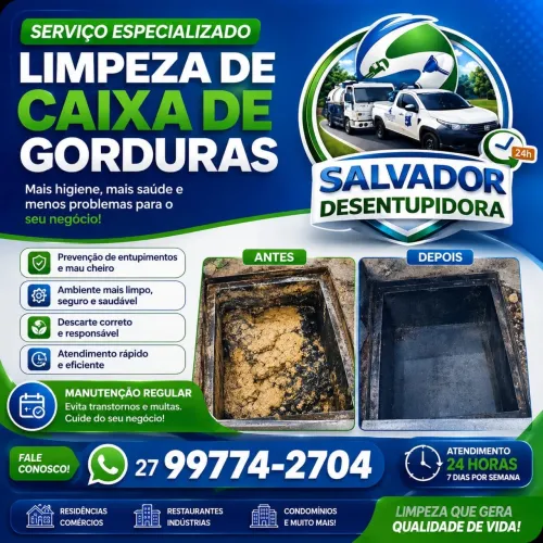 Desentupidora Salvador 24hrs