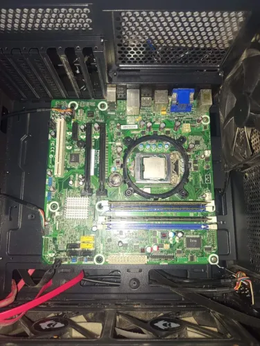 Placa mãe pos-piq67cg, i5 2400 e 10 gigas ddr3