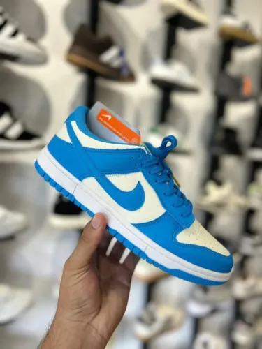 Tênis Nike Dunk Low Unissex Premium Cor: Azul - Disponível 34 AO 43 (Poucas Unidades)