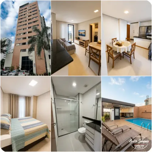 Apartamento 1 Quarto | 45m² | Varanda | Residencial Michigan | Rua 04 Norte | Águas Claras