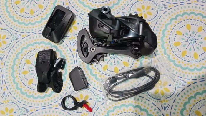 CAMBIO SRAM XX1 ELETRÔNICO COMPLETO