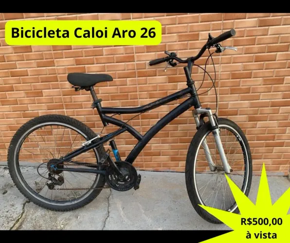Bicicleta Caloi Aro 26 - Tatuí 