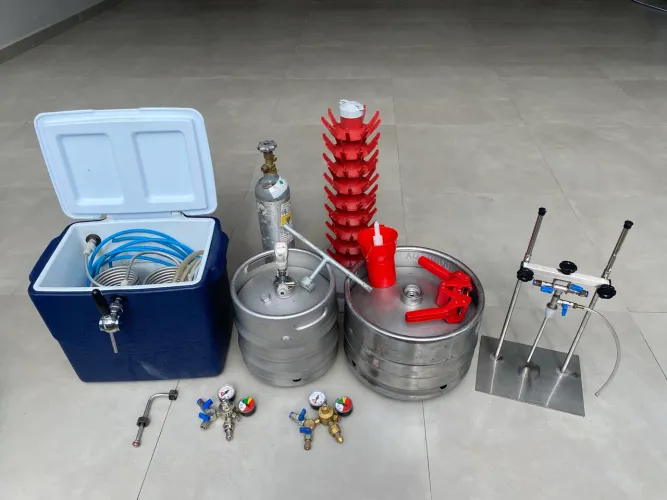 Chopeira a gelo kit completo