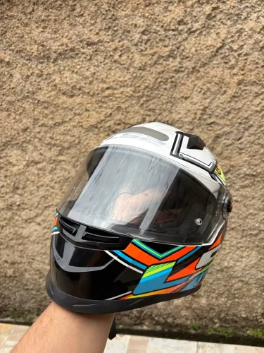 ? CAPACETE LS2 XDRON TAMANHO 60 - SEMINOVO! ?