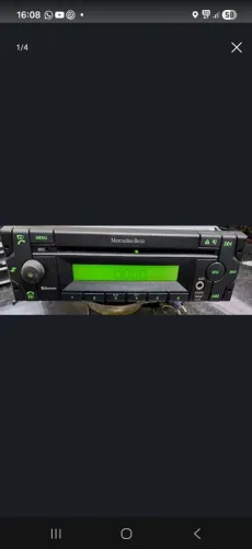 Rádio original Mercedes