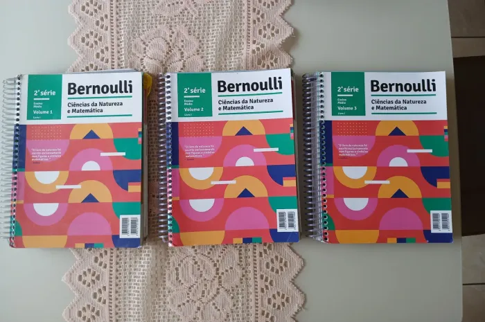 Kit 3 Apostilas Bernoulli