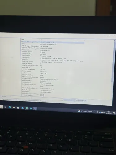 Notebook Lenovo thinkpad