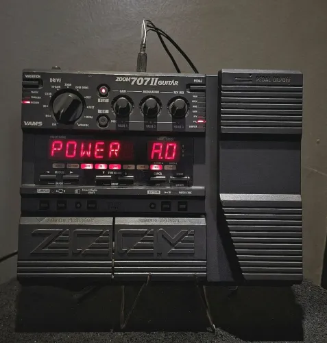 PEDALEIRA ZOOM 707 II FONTE MANUAL EM PORTUGUES